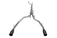 CORSA Performance 21189BPC Corsa 2021-2024 Dodge Ram TRX Crew Cab Xtreme Catback Exhaust Dual Rear Black Tip