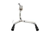 CORSA Performance - CORSA Performance 21204BPC Corsa 21-25 Ford Bronco 2.3L 2-Door 2.75in Cat-Back Dual Rear Exhaust w/ 4in Straight-Cut Black Tips - Image 2