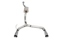 CORSA Performance 21206 Corsa 21-25 Ford Bronco 2.3L 4-Door 2.75in Cat-Back Dual Rear Exhaust w/4in Straight-Cut Polish Tips