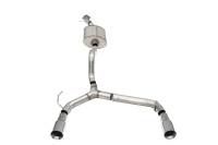 CORSA Performance 21208 Corsa 21-25 Ford Bronco 2.7L 2-Door 2.75in Cat-Back Dual Rear Exhaust w/4in Straight-Cut Polish Tips