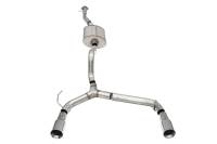 CORSA Performance 21210 Corsa 21-25 Ford Bronco 2.7L 4-Door 2.75in Cat-Back Dual Rear Exhaust w/4in Straight-Cut Polish Tips