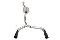 CORSA Performance 21210BPC Corsa 21-25 Ford Bronco 2.7L 4-Door 2.75in Cat-Back Dual Rear Exhaust w/ 4in Straight-Cut Black Tips