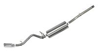 CORSA Performance 24874 Corsa 2014-19 Chevy Silverado Cred Cab/Standard Bed 1500 5.3L V8 Polished Sport Single Side Exhaust