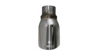 CORSA Performance TK004 Corsa Single Universal 2.5in Inlet / 4in Outlet Polished Pro-Series Tip Kit
