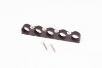 Radium Engineering - RADIUM Engineering 20-0231 Radium Engineering Hose Separator Clamp - 5 Way - Image 2