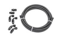RADIUM Engineering 20-1208 Radium Engineering 8AN Universal PTFE Hose Kit - Black Carbon