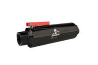 Aeromotive - Aeromotive 12332 Aeromotive In-Line AN-12 Filter w/Shutoff Valve 100 Micron SS Element - Black Anodize Finish - Image 10