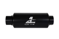 Aeromotive - Aeromotive 12343 Aeromotive In-Line Marine Filter - AN-12 - 40 Micron SS Element - Black Hardcoat Finish - Image 2