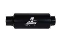 Aeromotive - Aeromotive 12343 Aeromotive In-Line Marine Filter - AN-12 - 40 Micron SS Element - Black Hardcoat Finish - Image 5