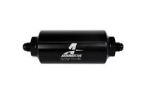 Aeromotive - Aeromotive 12345 Aeromotive In-Line Filter - (AN-6 Male) 10 Micron Microglass Element Bright Dip Black Finish - Image 2