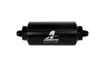 Aeromotive - Aeromotive 12345 Aeromotive In-Line Filter - (AN-6 Male) 10 Micron Microglass Element Bright Dip Black Finish - Image 3