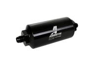 Aeromotive - Aeromotive 12345 Aeromotive In-Line Filter - (AN-6 Male) 10 Micron Microglass Element Bright Dip Black Finish - Image 9