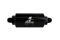 Aeromotive - Aeromotive 12375 Aeromotive In-Line Filter - AN-08 size Male - 10 Micron Microglass Element - Bright-Dip Black - Image 3