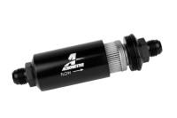 Aeromotive - Aeromotive 12388 Aeromotive In-Line Filter - (AN -10 Male) 40 Micron Stainless Mesh Element Bright Dip Black Finish - Image 6
