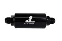 Aeromotive - Aeromotive 12388 Aeromotive In-Line Filter - (AN -10 Male) 40 Micron Stainless Mesh Element Bright Dip Black Finish - Image 7