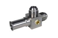 Aeromotive 15102 Aeromotive SS Coupler to Convert Ford OE Fuel line (86-06) to Dual -8 AN Male Ports
