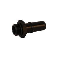 Aeromotive 15136 Aeromotive Adapter - 5/8 Male Quick Connect - Short - AN-08 ORB