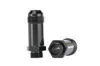 Aeromotive 15208 Aeromotive Demon Carb AN-08 to 9/16in x 24 Thread Float Bowl Fitting - Extended