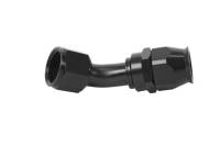 Aeromotive 15360 Aeromotive PTFE Hose End - AN-12 - 45 Deg - Black Anodized