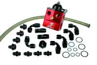 Aeromotive 17121 Aeromotive A4 Dual Carburetor Regulator (P/N 13203) Kit (Incl. Reg/Hose/Hose Ends/Fittings)