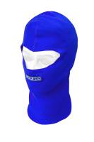 SPARCO 002201AZ Sparco Head Hood 100 Percent Cotton Blue