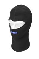 SPARCO 002201NR Sparco Head Hood 100 Percent Cotton Black