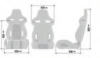 SPARCO 009011NR Sparco Seat R333 2021 Black