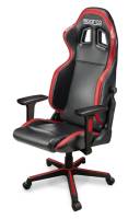 SPARCO 00998NRRS Sparco Game Chair ICON BLK/RED