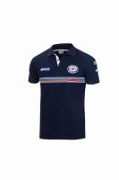 SPARCO 01275MRBM0XS Sparco Polo Replica Martini-Racing XS Navy