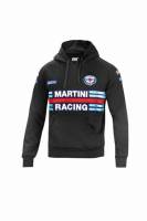 SPARCO 01279MRNR0XS Sparco Hoodie Martini-Racing XS Black