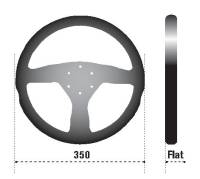 SPARCO - SPARCO 015TL522TUV Sparco Steering Wheel L505 Lap 5 Blk/Blk/Blk - Image 3