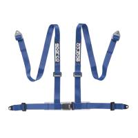 SPARCO 04604BV1AZ Sparco Belt 2 Inch Blue 4Pt Bolt-In