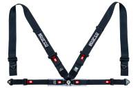 SPARCO 04716M1NR Sparco Belt 4Pt 3in/2in Competition Harness - Black