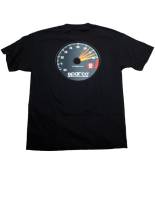 SPARCO SP01600NR1S Sparco T-Shirt Tach Blk Sml