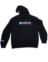 SPARCO SP03100NR0XS Sparco Sweatshirt Hooded WWW Blk Xsml