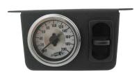 Air Lift 26161 Air Lift Single Needle Gauge Panel With One Paddle Switch- 200 PSI