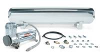 Air Lift 27802 Air Lift 4 Gal. Polished Tank w/ Viair 444c Chrome Compressor (Incl. Fittings & Mounting Hardware)