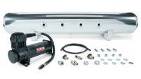 Air Lift 27808 Air Lift 5 Gal. Polished Tank w/ Viair 444b Blk Compressor (Incl. Fittings & Mounting Hardware)