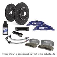 EBC Brakes BBK003BLU-1 EBC Racing 92-00 BMW M3 (E36) Blue Apollo-4 Calipers 330mm Rotors Front Big Brake Kit