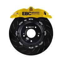 EBC - EBC Brakes BBK005YEL-2 EBC Racing 15-21 Volkswagen GTI Mk7 Yellow Apollo-4 Calipers 355mm Rotors Front Big Brake Kit - Image 3