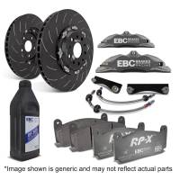 EBC Brakes BBK022R-1F EBC Racing 2006 BMW 1-Series Supercup Anodized Apollo-4 Calipers 330mm Rotors Front Big Brake Kit