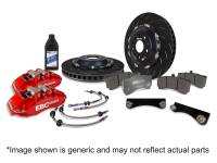 EBC Brakes BBK033BLU-2 EBC Racing 20-23 Volkswagen Golf-R Blue Apollo-6 Calipers 380mm Rotors Front Big Brake Kit