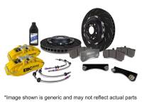 EBC Brakes BBK050YEL-1 EBC Racing 07-13 BMW M3 (E90/E92/E82) Yellow Apollo-6 Calipers 380mm Rotors Front Big Brake Kit