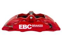 EBC - EBC Brakes BC4102RED-L EBC Racing 92-00 BMW M3 (E36) Front Left Apollo-4 Red Caliper - Image 5