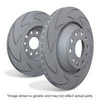 EBC Brakes BSD1410 EBC 06-13 Audi A3 2.0 Turbo (Girling rear caliper) BSD Rear Rotors - Fits select 2005-2018 Volkswagen, Audi applications