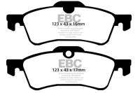 EBC - EBC Brakes DP21389 EBC 02-03 Mini Hardtop 1.6 Greenstuff Rear Brake Pads - Fits 2002-2003 Mini Cooper - Image 4