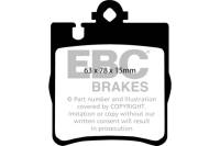 EBC - EBC Brakes DP21441 EBC 03 Mercedes-Benz C230 (W203) 2.3 Sport Greenstuff Rear Brake Pads - Fits select 1996-2011 Mercedes-Benz models - Image 3