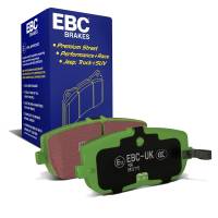 EBC Brakes DP21775 EBC 06-15 Mazda Miata MX5 2.0 Greenstuff Rear Brake Pads - Fits 2017-2019 Fiat 124 Spider