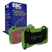 EBC Brakes DP21788 EBC 12-17 Tesla Model S Electric RWD Greenstuff Rear Brake Pads - Fits 2012-2021 Tesla X, S