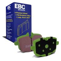 EBC Brakes DP22089 EBC 10+ BMW 535i 3.0 Turbo (F10) Greenstuff Rear Brake Pads - Fits select 2011-2023 BMW models